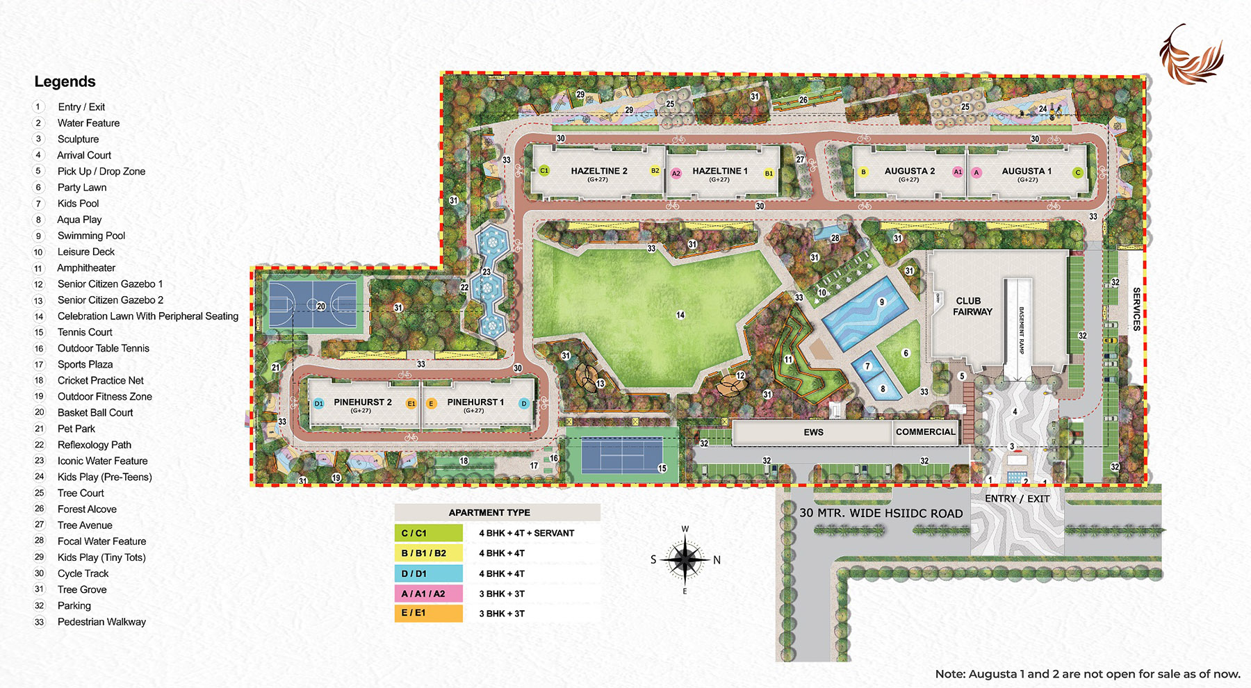 Eldeco Fairway Reserve Master Plan